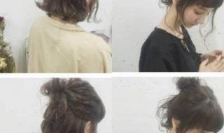 小卷发怎么扎好看